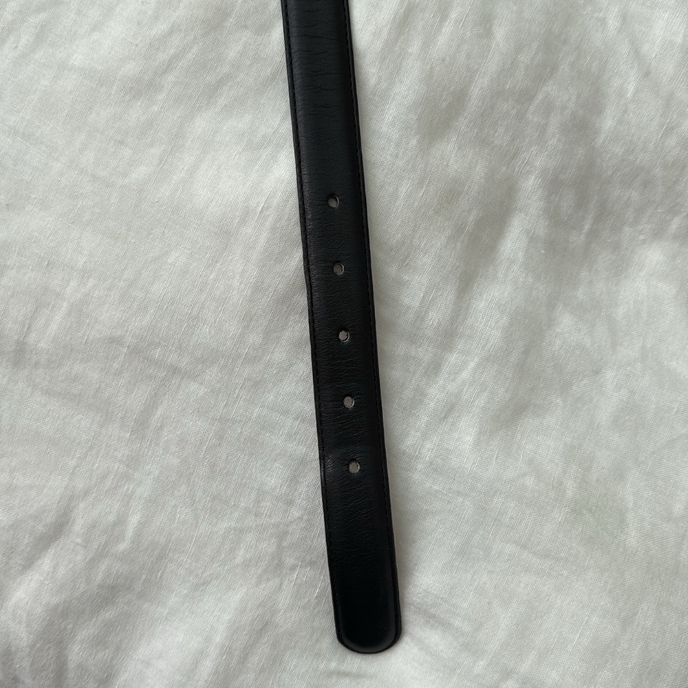 Vintage Coach 8400 Black Leather Belt - Picture 7 of 8